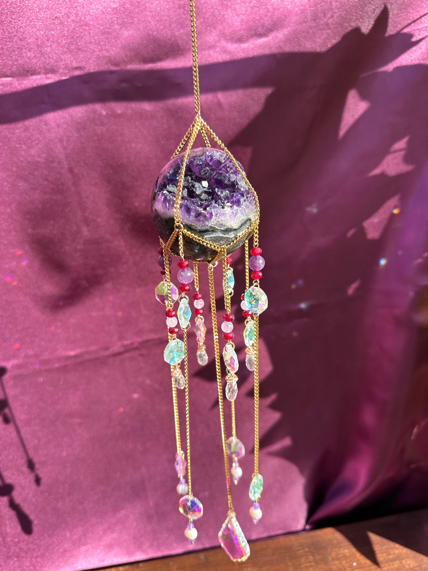 Sparkly Nightpurple Suncatcher