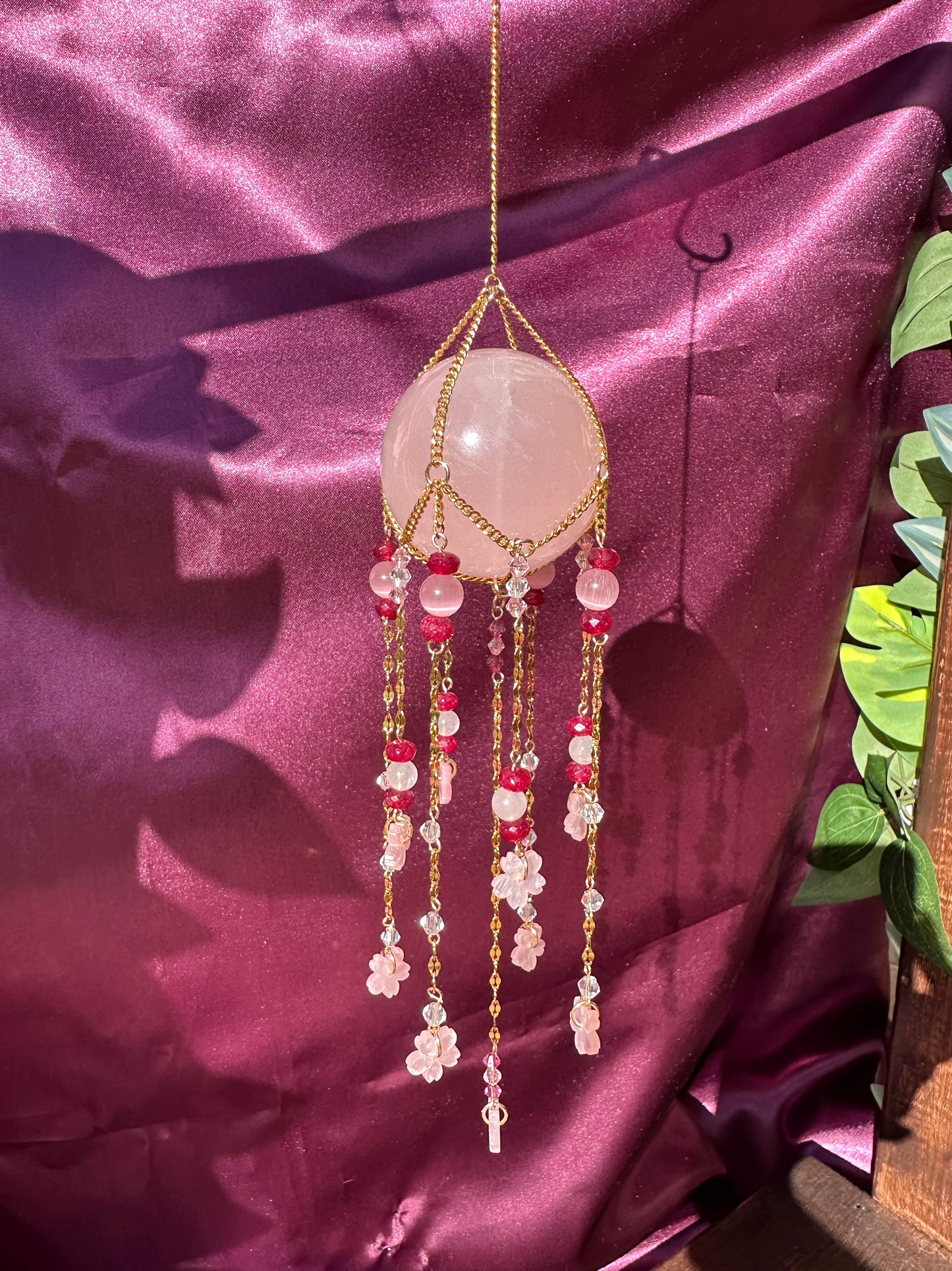 Sakura Heart Suncatcher