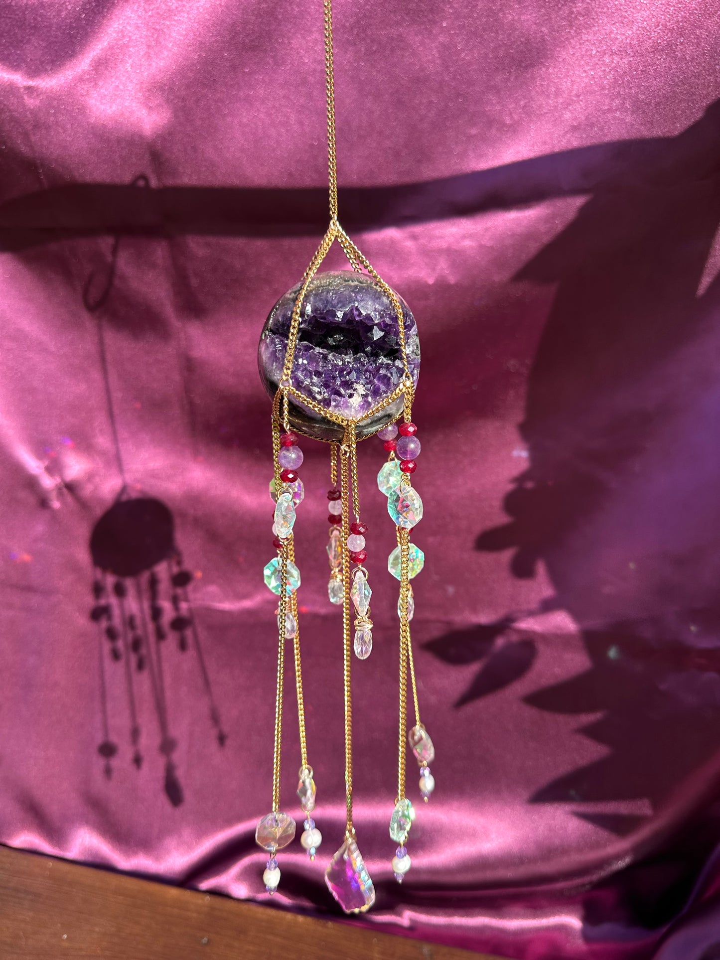 Sparkly Nightpurple Suncatcher